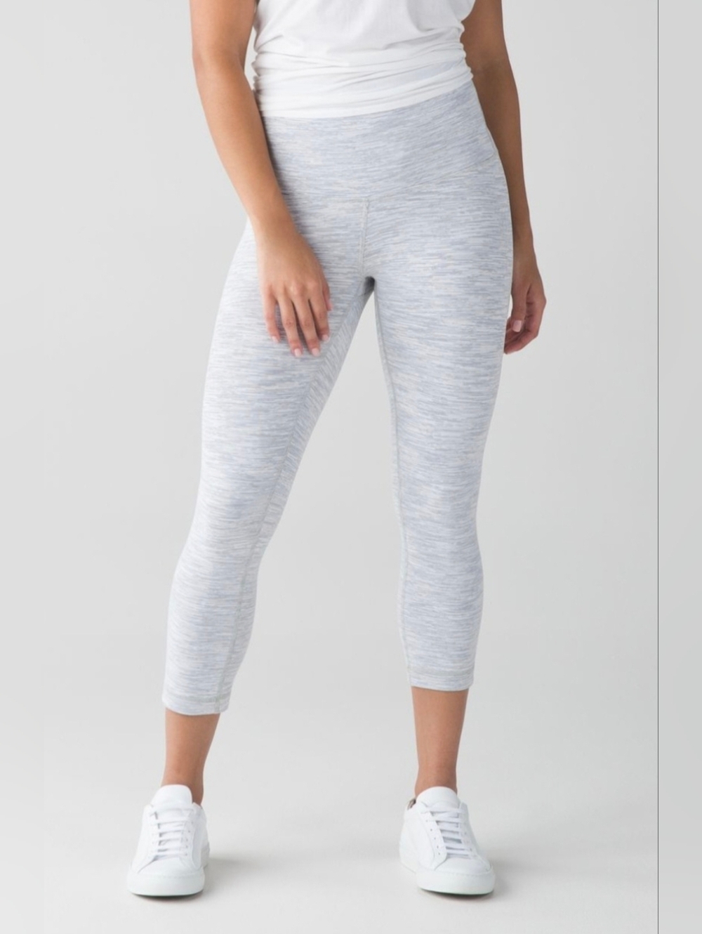 lululemon athletica Light Gray Heather Leggings